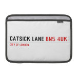 Catsick Lane  MacBook Air Sleeves (landscape)