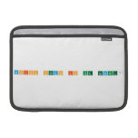 Which ocean is the largest?  MacBook Air Sleeves (landscape)