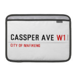 Cassper ave  MacBook Air Sleeves (landscape)