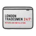 London Tradesmen  MacBook Air Sleeves (landscape)