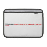ilove jessamae  MacBook Air Sleeves (landscape)