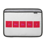 jazzy  MacBook Air Sleeves (landscape)