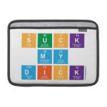 Suck
 My
 Dick  MacBook Air Sleeves (landscape)