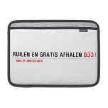 Ruilen en gratis afhalen  MacBook Air Sleeves (landscape)