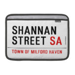 Shannan Street  MacBook Air Sleeves (landscape)