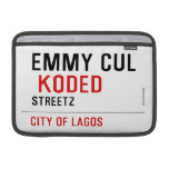 EMMY CUL   MacBook Air Sleeves (landscape)
