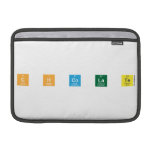 C H Co La Te  MacBook Air Sleeves (landscape)