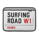 Surfing Road  MacBook Air Sleeves (landscape)