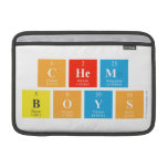 Chem
 Boys  MacBook Air Sleeves (landscape)