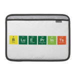 Blueprints  MacBook Air Sleeves (landscape)