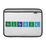 Nduranium  MacBook Air Sleeves (landscape)