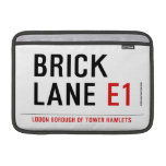 Brick lane  MacBook Air Sleeves (landscape)