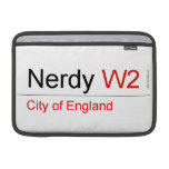 Nerdy  MacBook Air Sleeves (landscape)