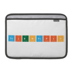 Scientific  MacBook Air Sleeves (landscape)