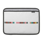 Proseminar Allgemeine Chemie  MacBook Air Sleeves (landscape)