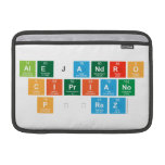 Alejandro
 Cipriano
 Pérez  MacBook Air Sleeves (landscape)
