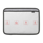 I Lu V U  MacBook Air Sleeves (landscape)