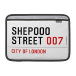 Shepooo Street  MacBook Air Sleeves (landscape)