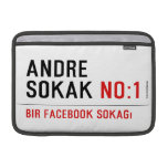 ANDRE SOKAK  MacBook Air Sleeves (landscape)