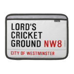 LORD'S CRICKET GROUND  MacBook Air Sleeves (landscape)