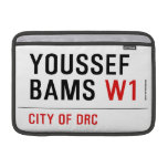 Youssef Bams  MacBook Air Sleeves (landscape)