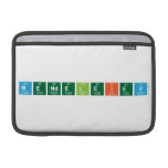 Mendeleiev  MacBook Air Sleeves (landscape)