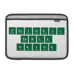 Periodic
 Table
 Writer  MacBook Air Sleeves (landscape)