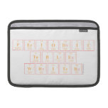 Periodic
 Table
 Writer  MacBook Air Sleeves (landscape)