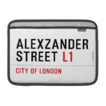 alexzander Street  MacBook Air Sleeves (landscape)