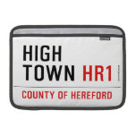HIGH TOWN  MacBook Air Sleeves (landscape)