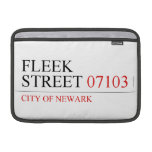 Fleek Street  MacBook Air Sleeves (landscape)