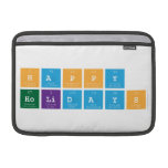 Happy 
 Holidays   MacBook Air Sleeves (landscape)