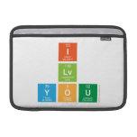 I
 Lv
 You  MacBook Air Sleeves (landscape)