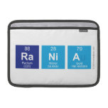 Rania  MacBook Air Sleeves (landscape)