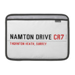 NAMTON DRIVE  MacBook Air Sleeves (landscape)
