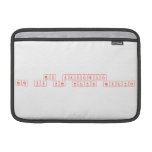 My favorite 
 band is she wants revenge  MacBook Air Sleeves (landscape)