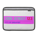 Cool street  MacBook Air Sleeves (landscape)