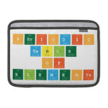 periodic 
 table 
 of 
 elements  MacBook Air Sleeves (landscape)