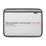 the hammer and sickle  MacBook Air Sleeves (landscape)