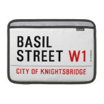 Basil Street  MacBook Air Sleeves (landscape)