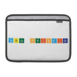 Tabla Periodica  MacBook Air Sleeves (landscape)