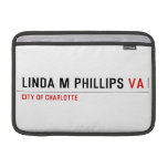 LINDA M PHILLIPS  MacBook Air Sleeves (landscape)