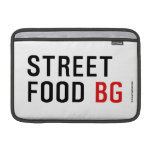 Street Food  MacBook Air Sleeves (landscape)