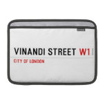VINANDI STREET  MacBook Air Sleeves (landscape)