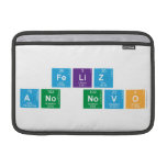 Feliz 
 ano novo  MacBook Air Sleeves (landscape)