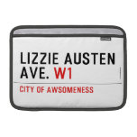Lizzie Austen Ave.  MacBook Air Sleeves (landscape)