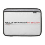 Njabulo and lebo's relationship  MacBook Air Sleeves (landscape)