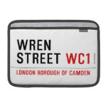 Wren  Street  MacBook Air Sleeves (landscape)