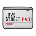 LOVE Street  MacBook Air Sleeves (landscape)