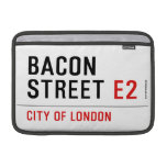 Bacon Street  MacBook Air Sleeves (landscape)
